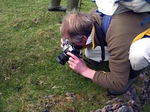 Local-nature-columnist-Chris-Mitchell-and-waxcaps